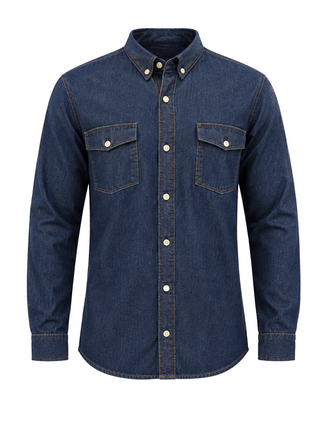 CAMISA JEAN MANGA LARGA