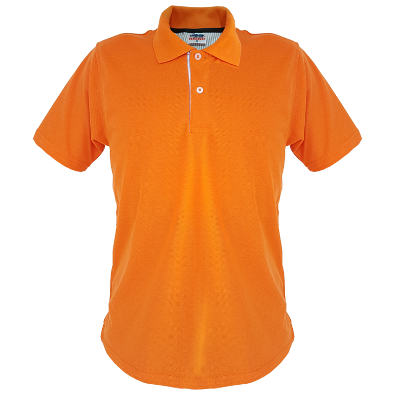 POLO RHINO MANGA CORTA NARANJA