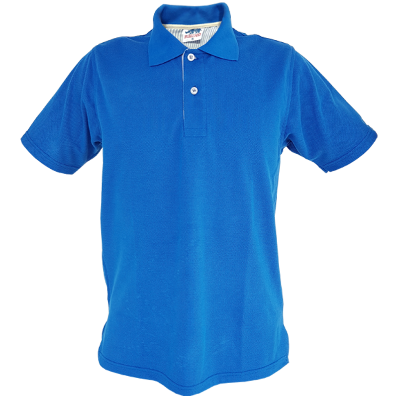 POLO RHINO MANGA CORTA AZUL REY