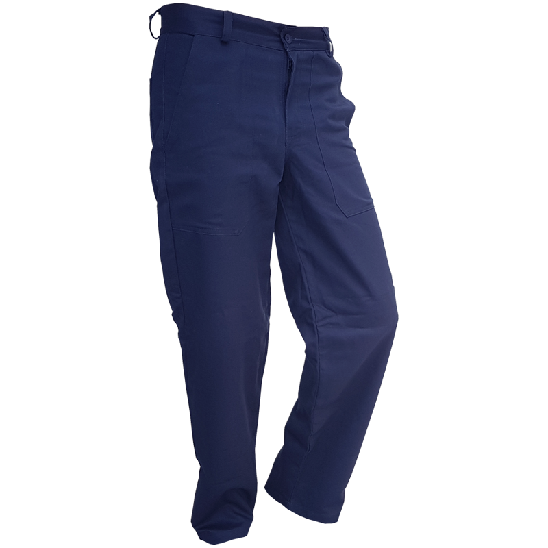 PANTALON DRIL ALGODON MECANICO AZUL OSCURO