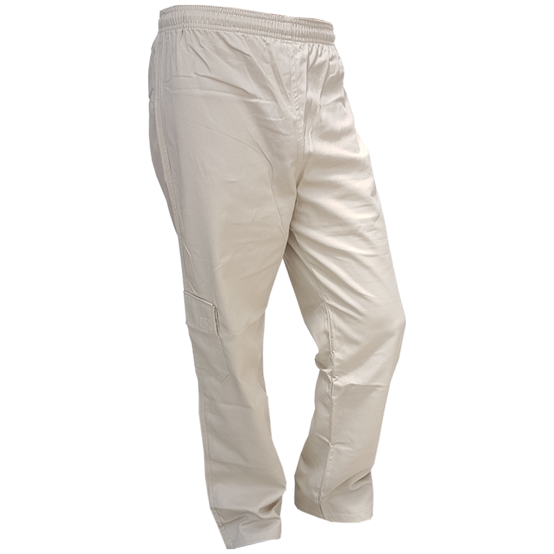 PANTALON DRIL ALGODON RESORTADO