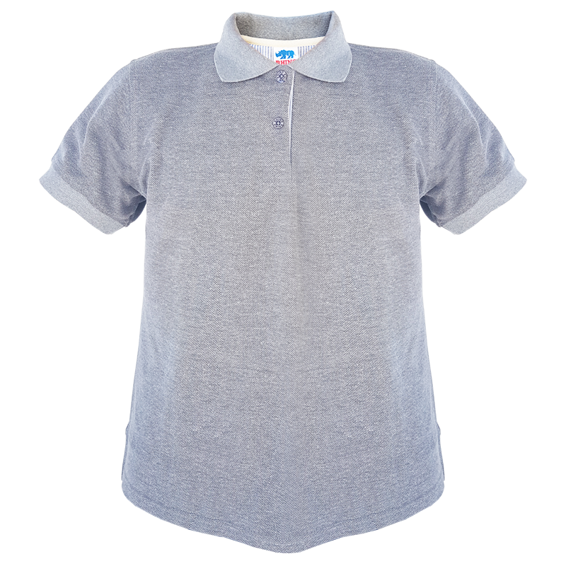 POLO RHINO MANGA CORTA GRIS CLARO