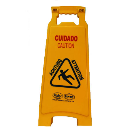 AVISO DE PREVENCION PISO RESBALOSO
