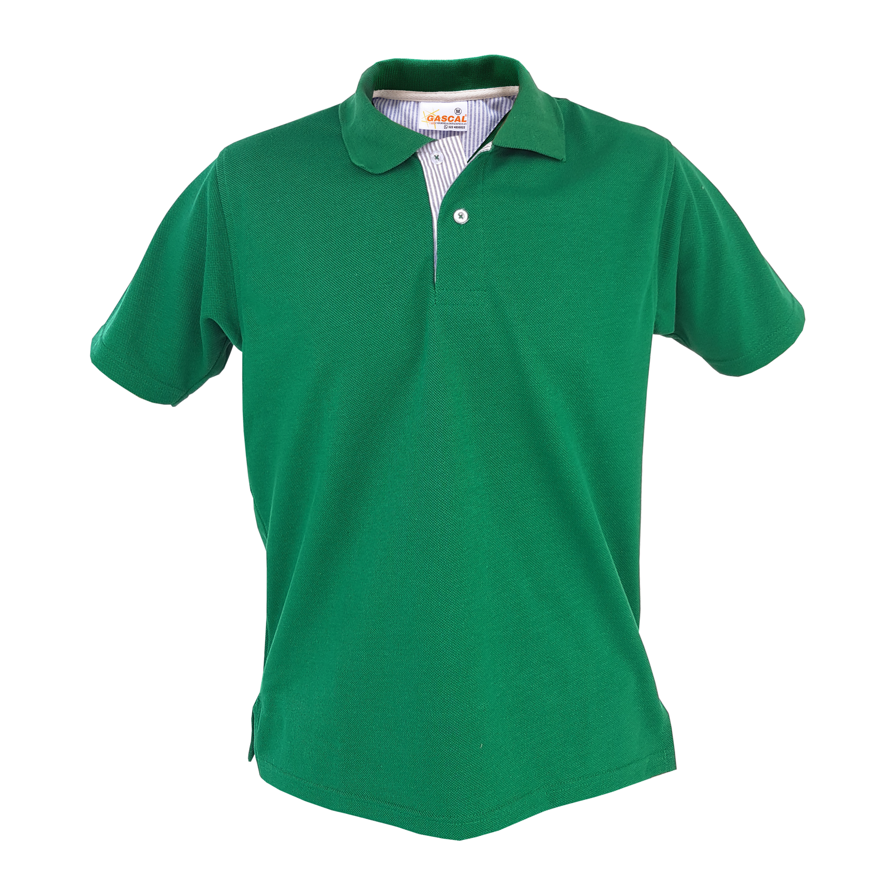 POLO RHINO MANGA CORTA VERDE CALI