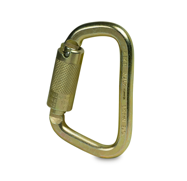 MOSQUETON CARABINERO TRIPLE SEGURO 41KN