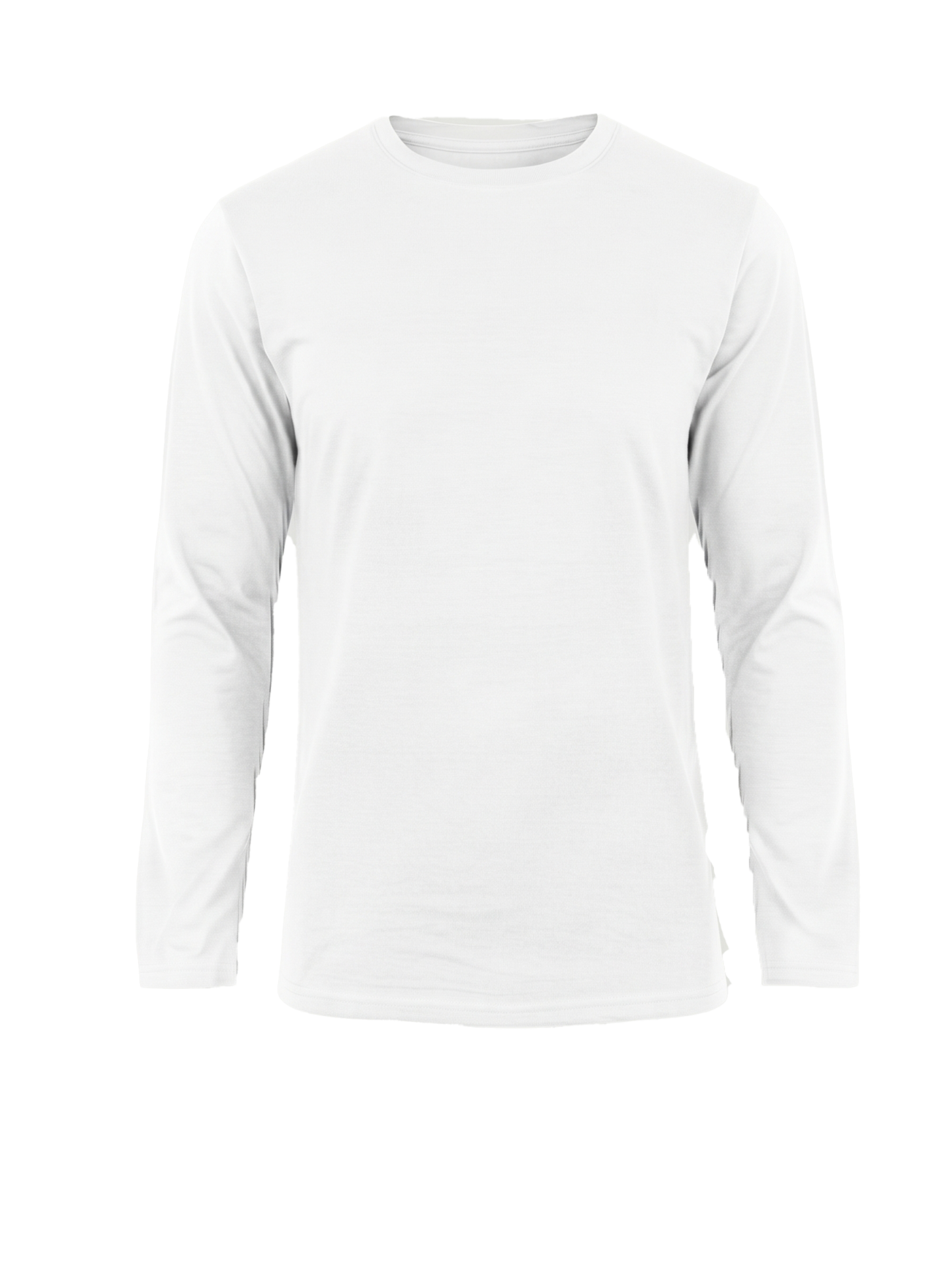 TSHIRT STRETCH BLANCA MANGA LARGA