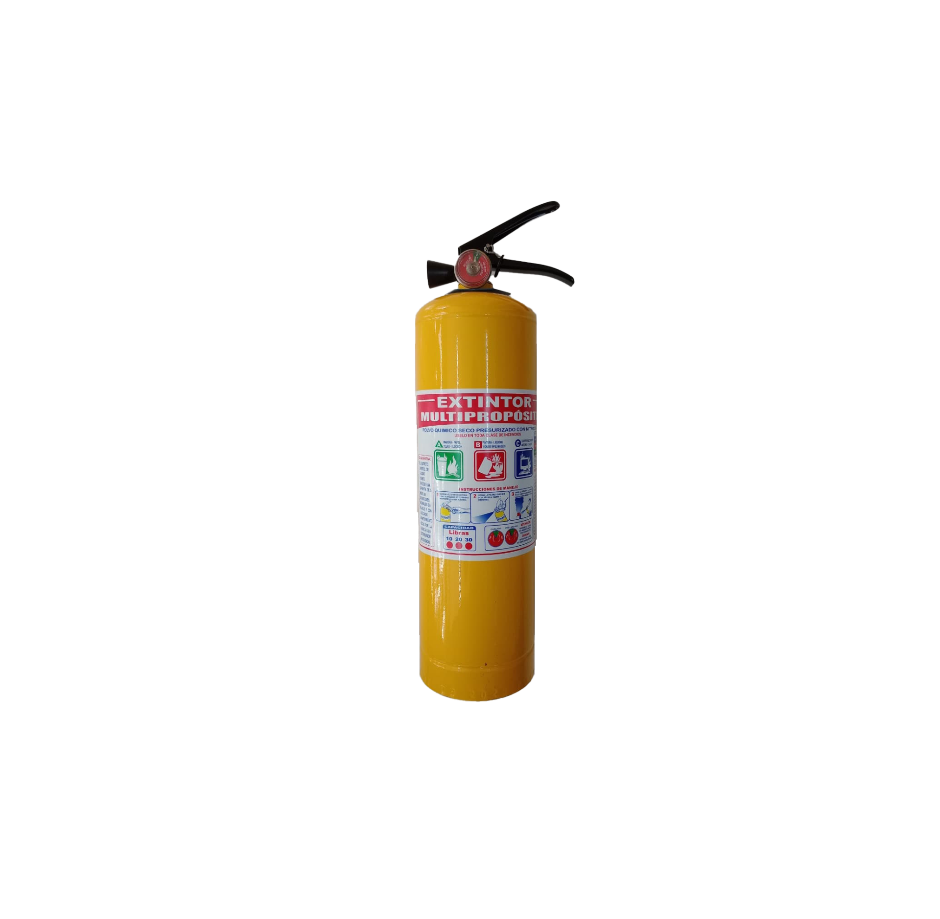 EXTINTOR MULTIPROPOSITO 10LB
