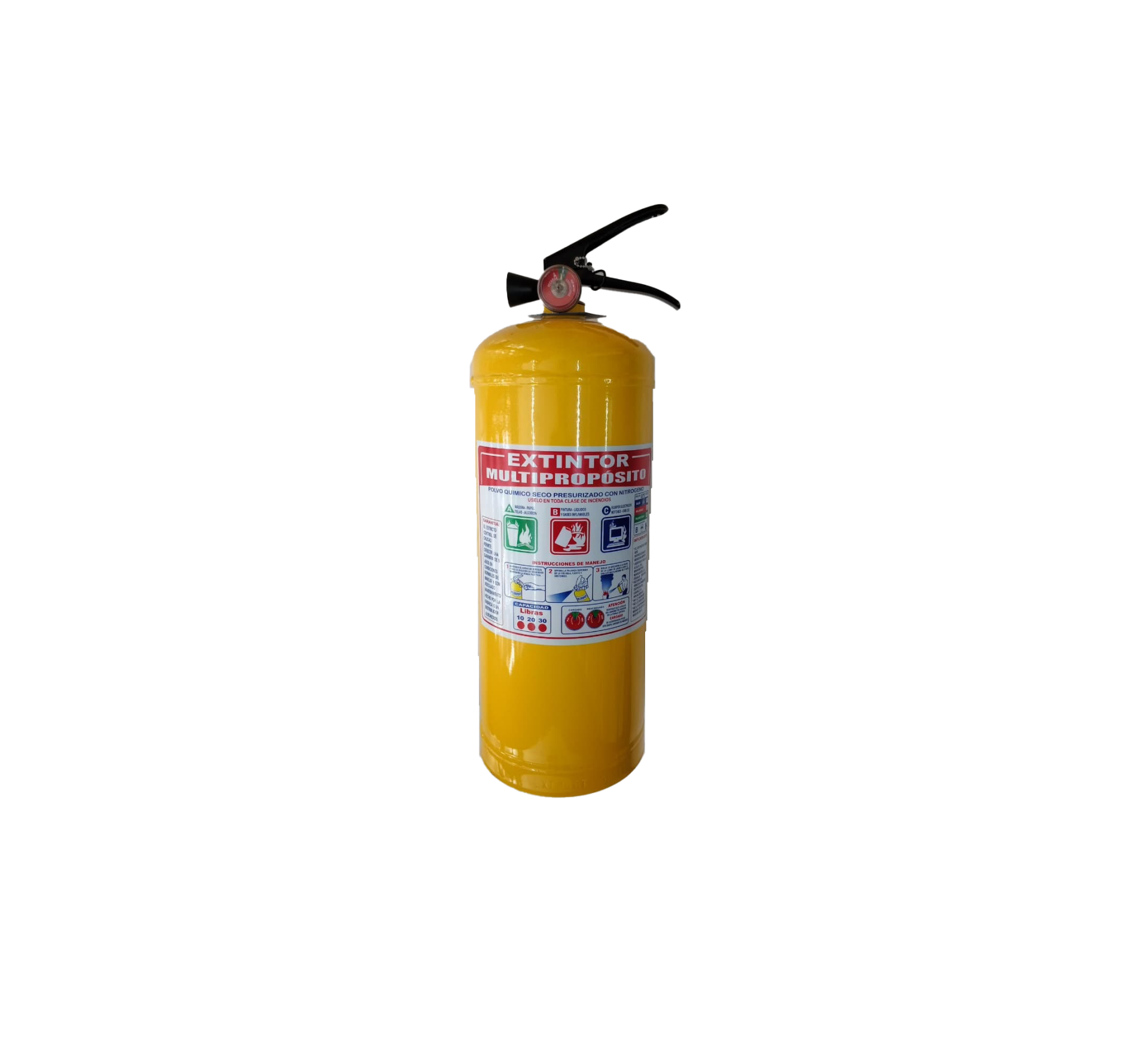 EXTINTOR MULTIPROPOSITO 20LB