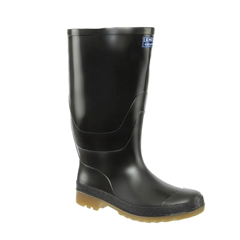 BOTA CAUCHO MACHA NEGRA