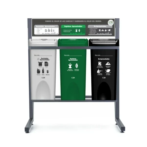 PUNTO ECOLOGICO 55 LITROS