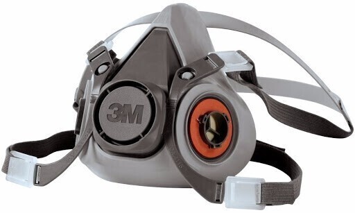 RESPIRADOR 3M 6200 2 CARTUCHOS